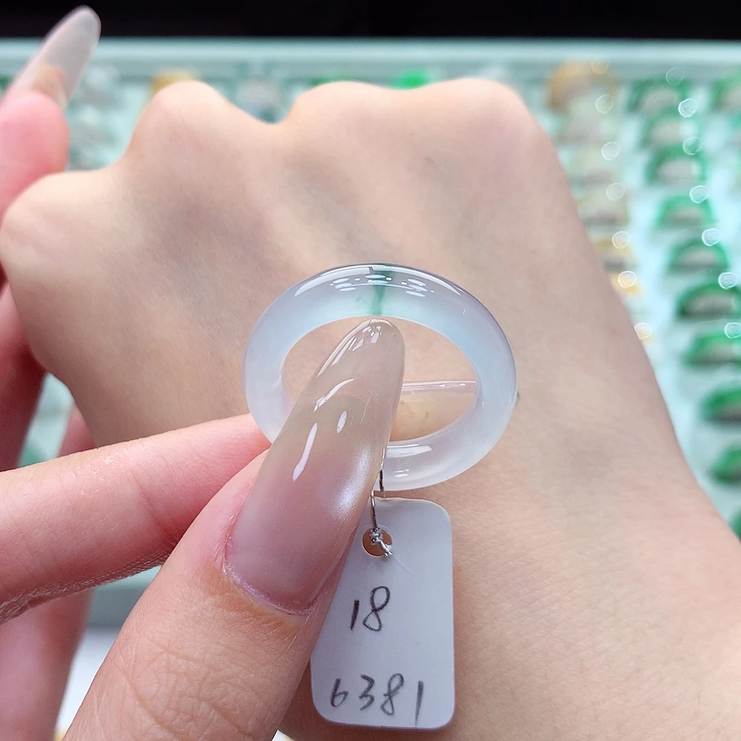 翡翠戒指未镶嵌18号