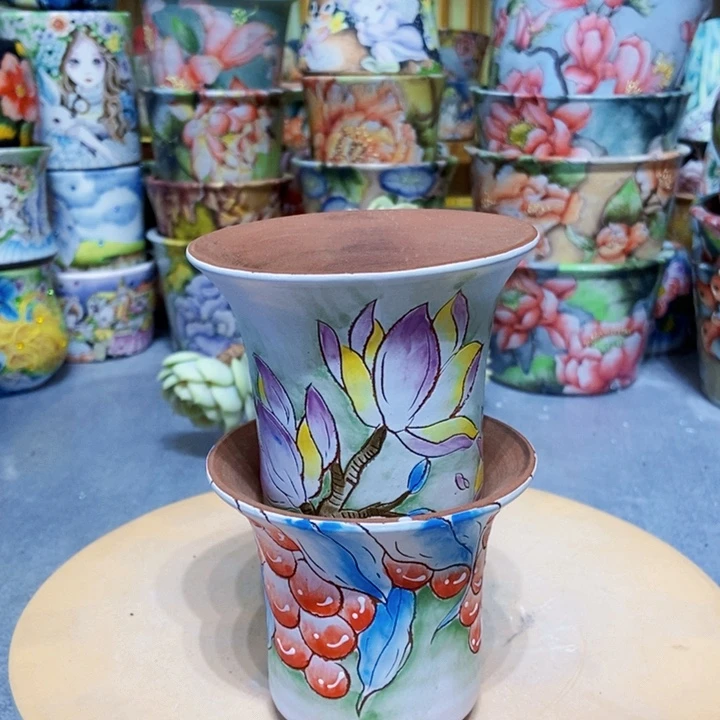 景德镇艺术手绘作品