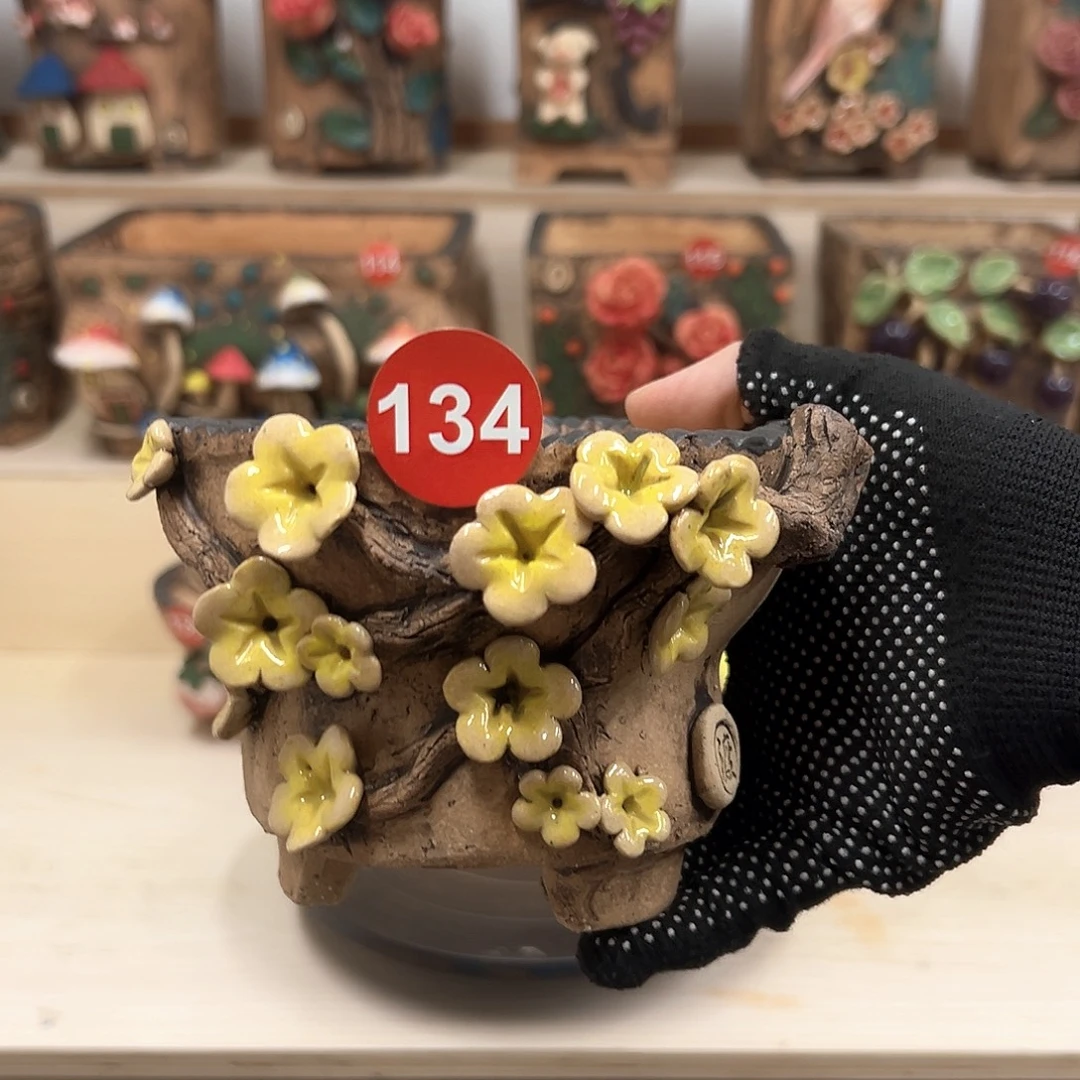 花盆紫砂134号内口11.5外高10