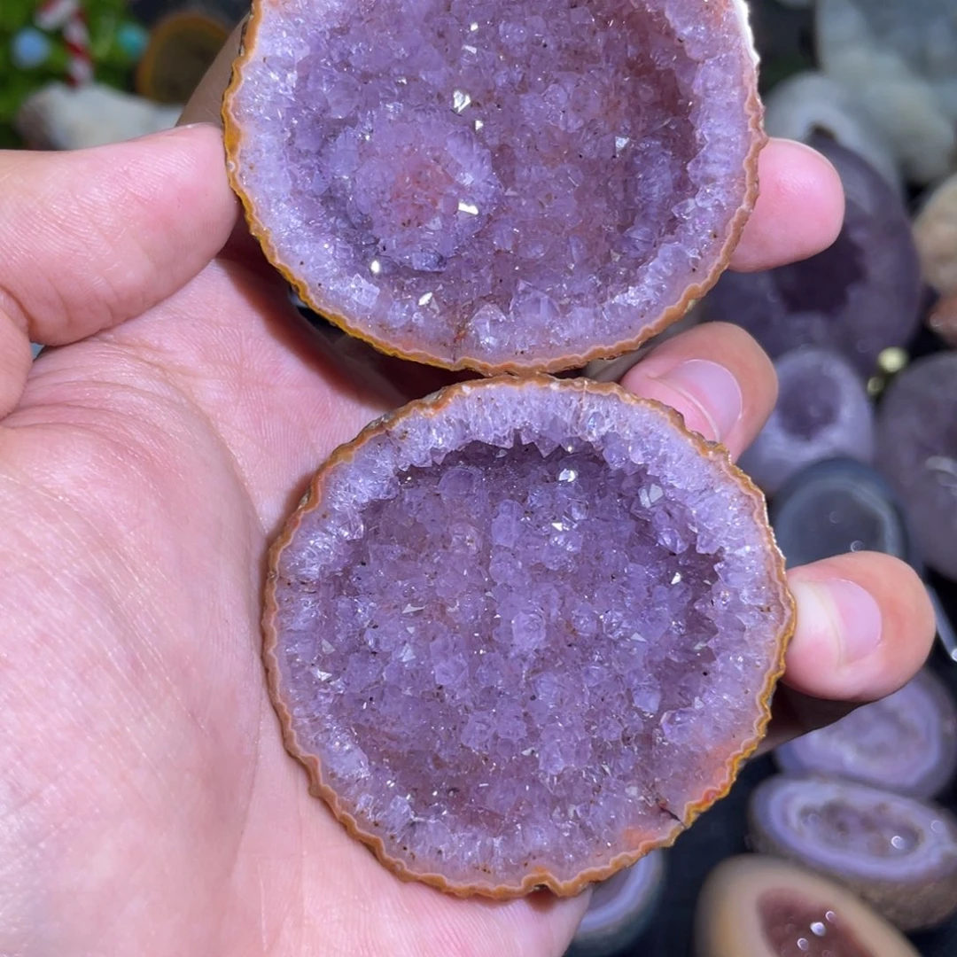 大型摆件未镶嵌水晶霜*