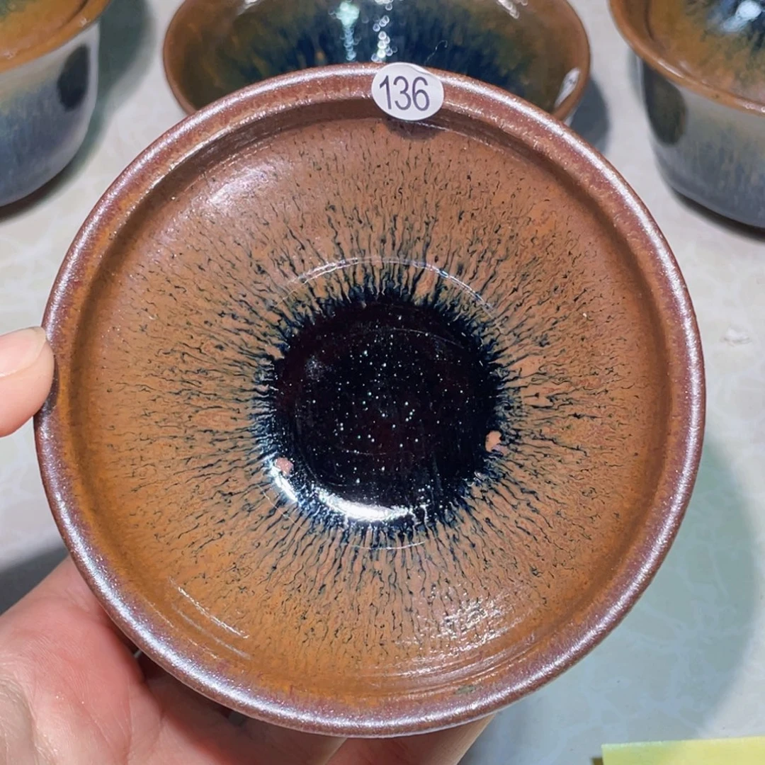 茶盏龙窑柴烧建盏136