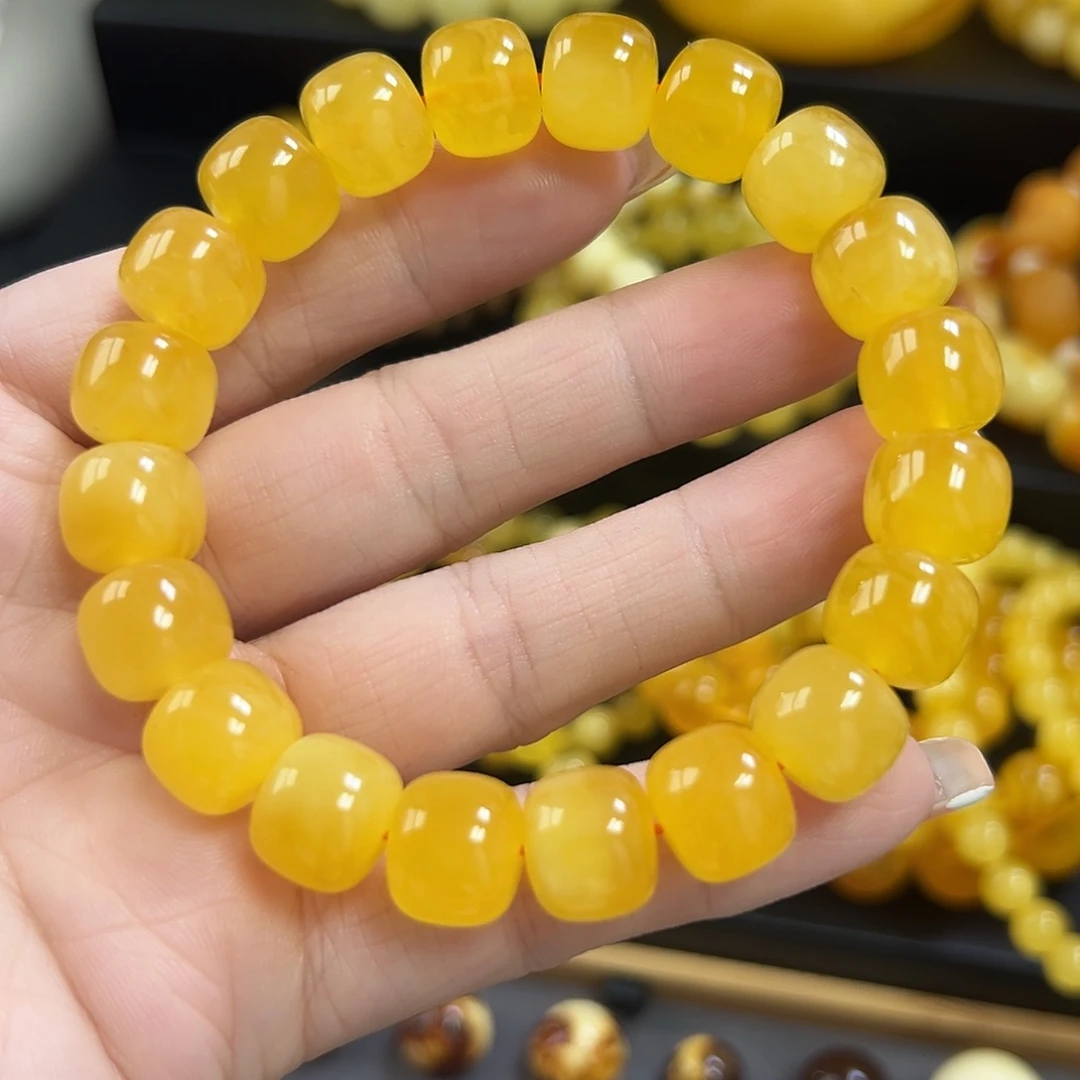 琥珀未镶嵌手串老型