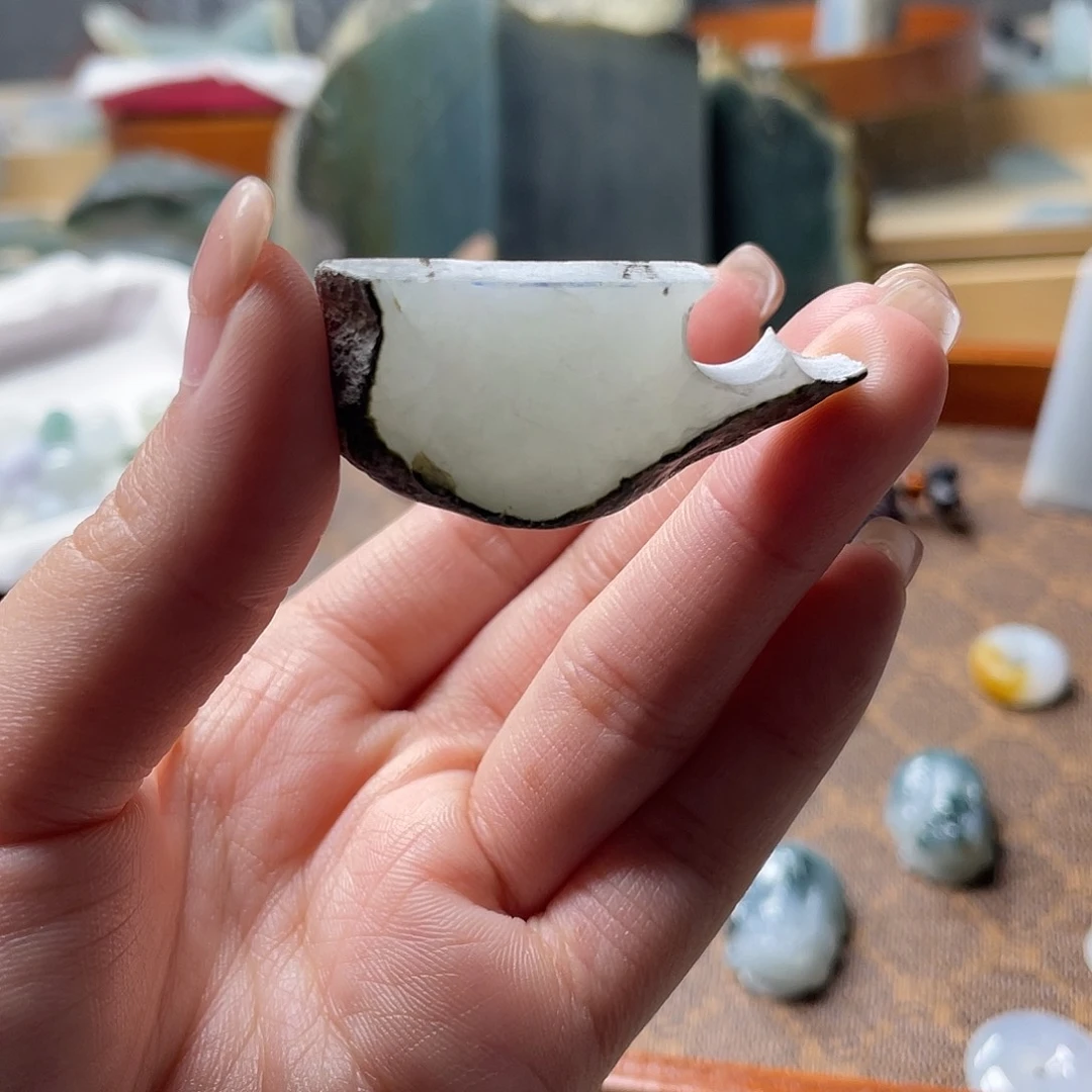 定制翡翠未镶嵌彼*占麒麟一个