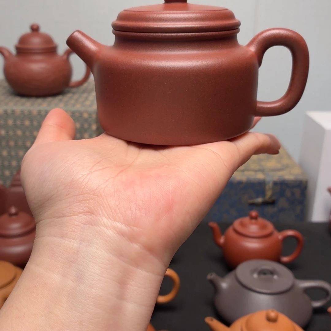 又***年紫砂茶壶全手工底朝清