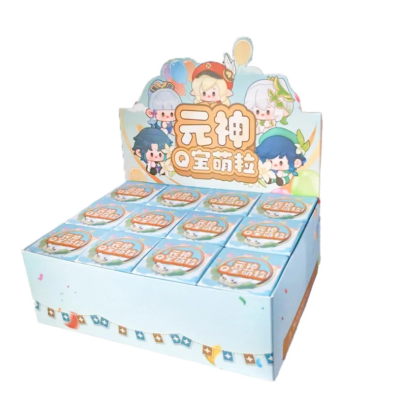 【拆包】代拆原神同人国创Q版萌粒潮玩盲袋盲盒手办公仔桌面礼物