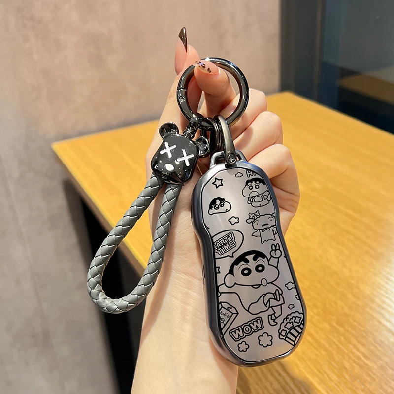 适用小鹏g9钥匙套p7高级p7i壳g6扣p5新款g3男g3i汽车用品全包专用