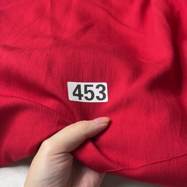 棉混纺453。 1米。 竹节