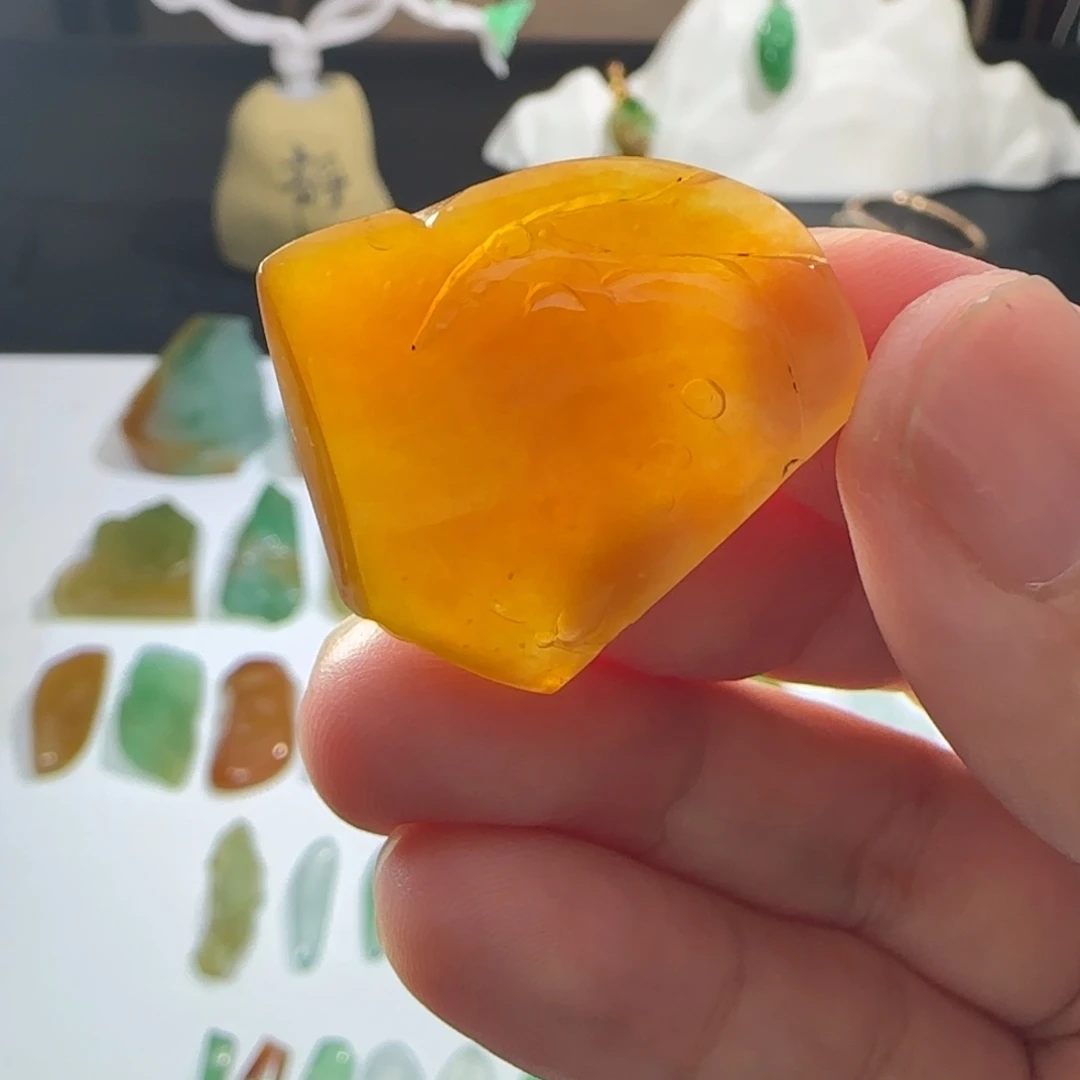 未镶嵌定制翡翠材料