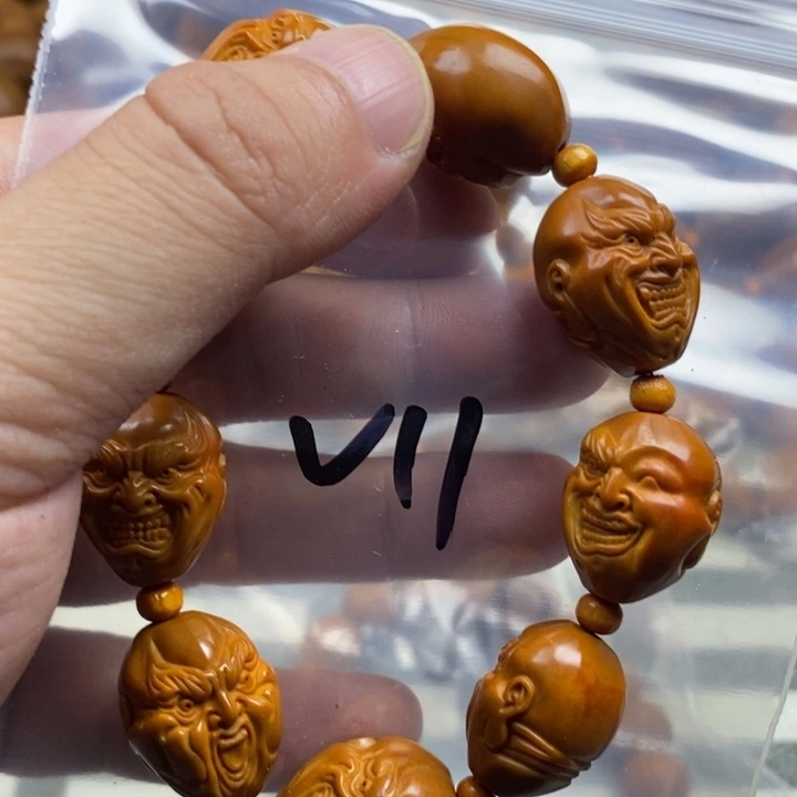 橄榄核手串/手链橄榄核雕工艺手串