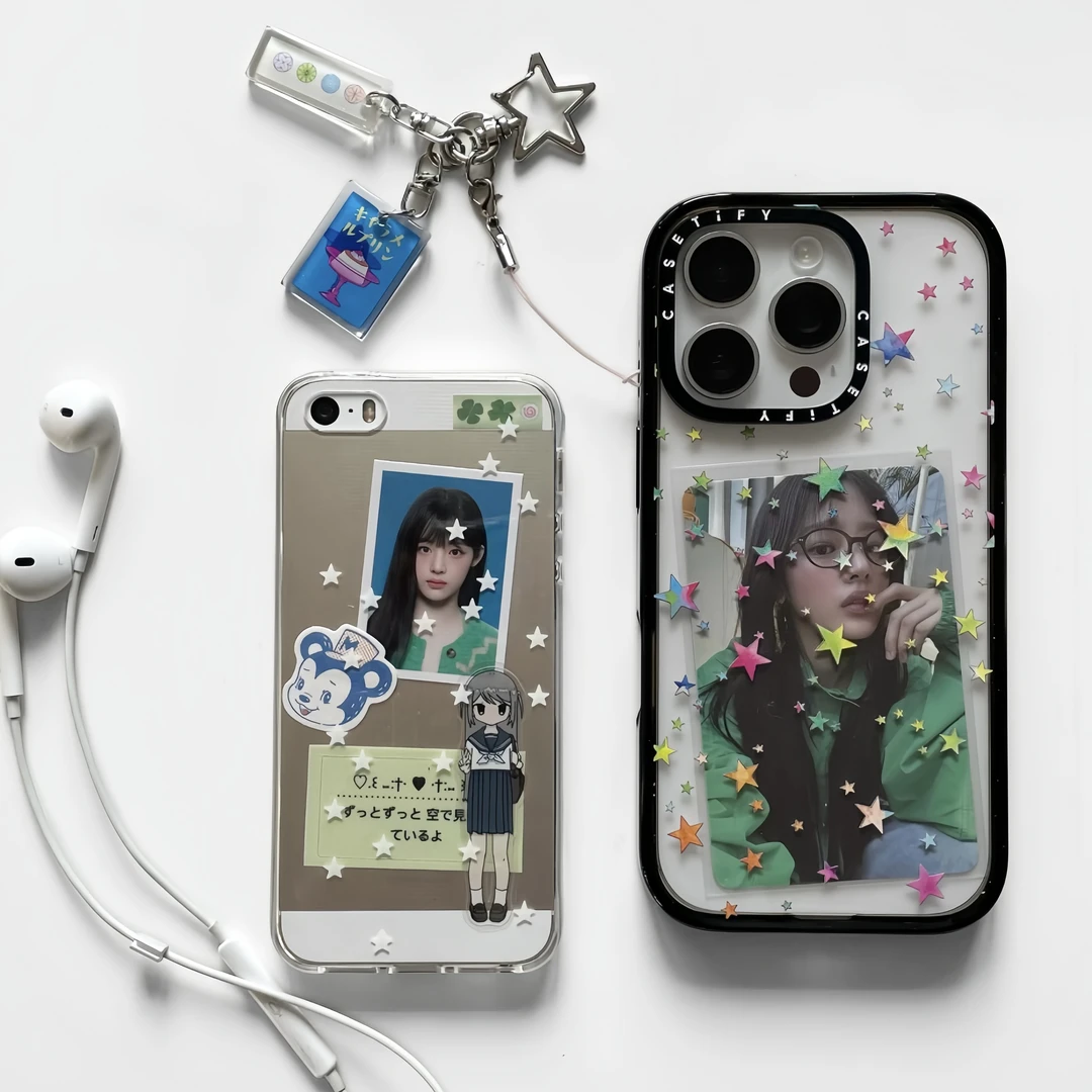 CASETify联名彩色星星磁吸亚克力适用16promax手机壳15/14/13/12