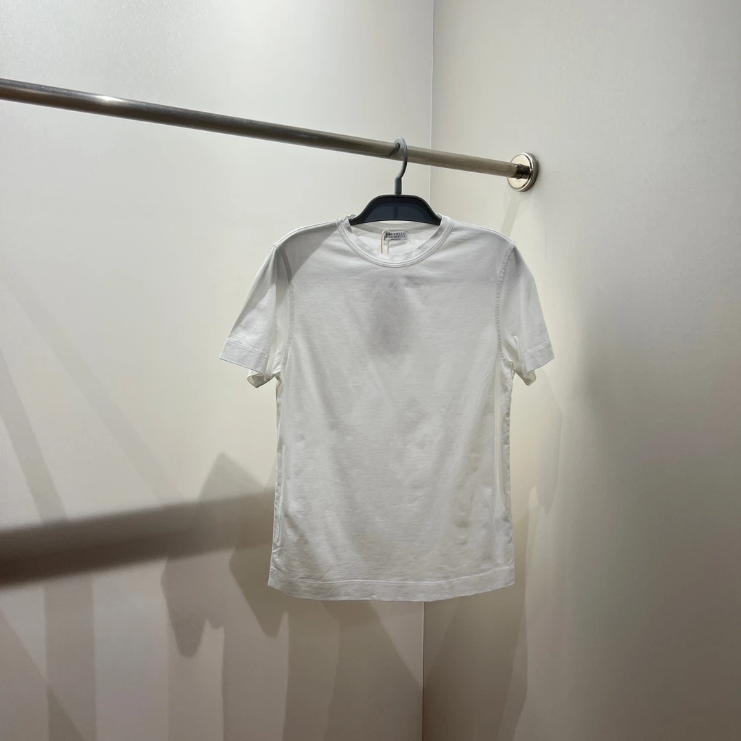 99新 Brunello Cucinelli/布鲁内洛·库奇内利 dec67/短袖xxs码 棉