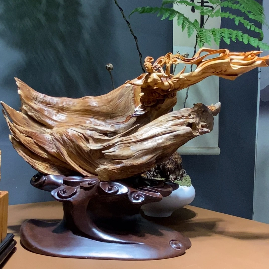 柏木（崖柏）飞天意境自然