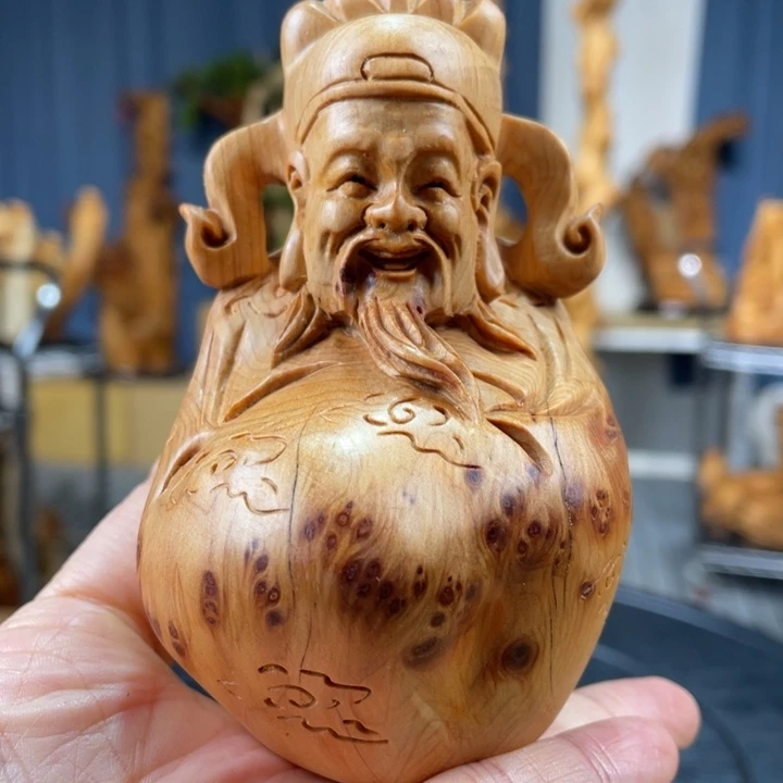 柏木（崖柏）手把件