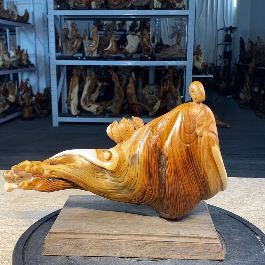 柏木（崖柏）崖柏木雕刻