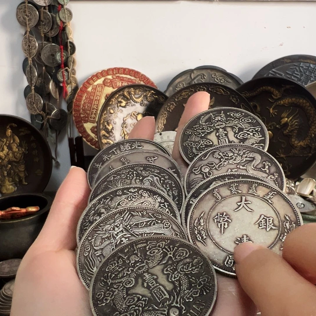 金属复古工艺品龙洋