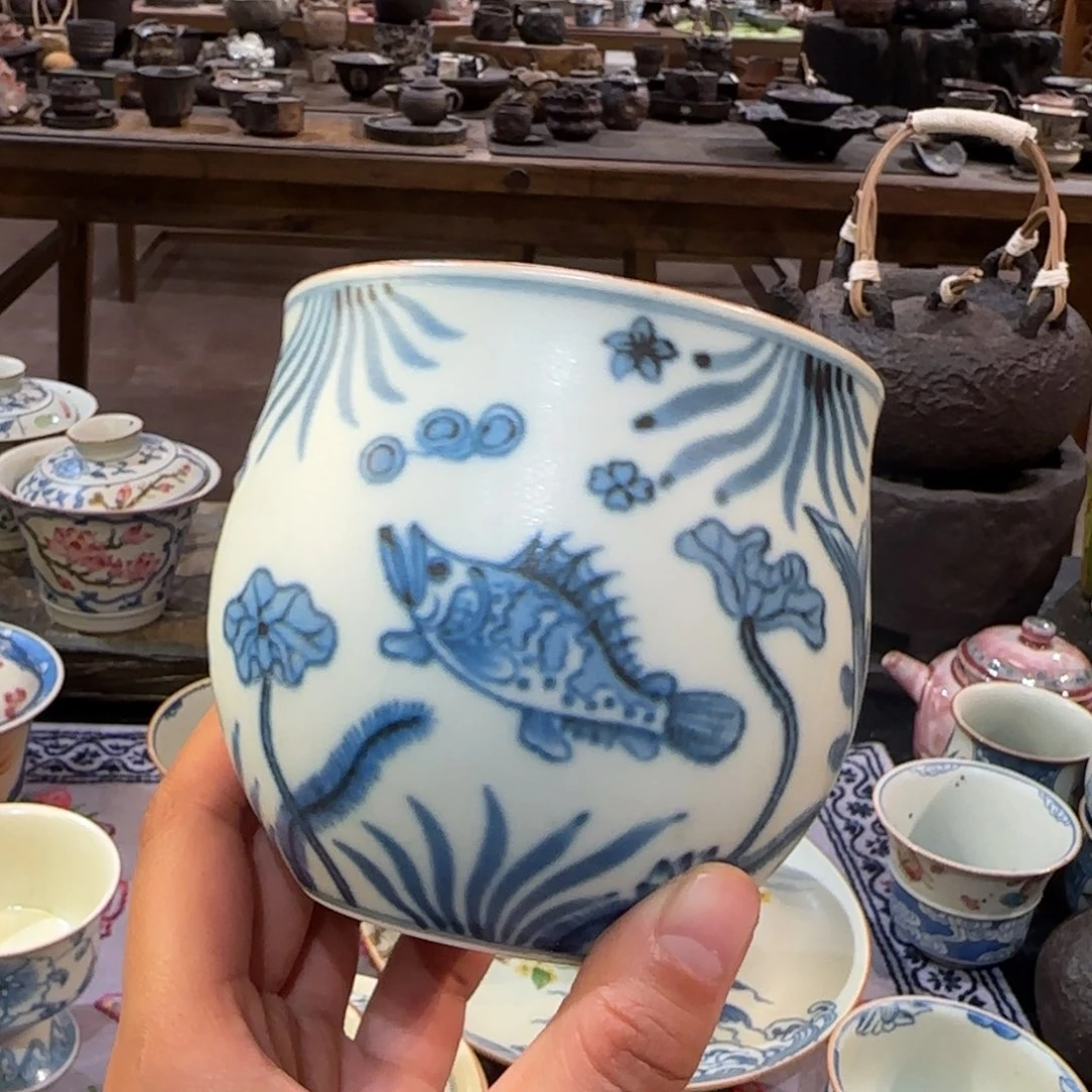 瓷片景德镇手作器皿同款发货
