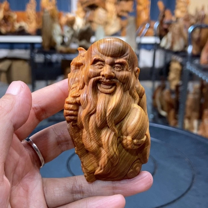 柏木（崖柏）手把件