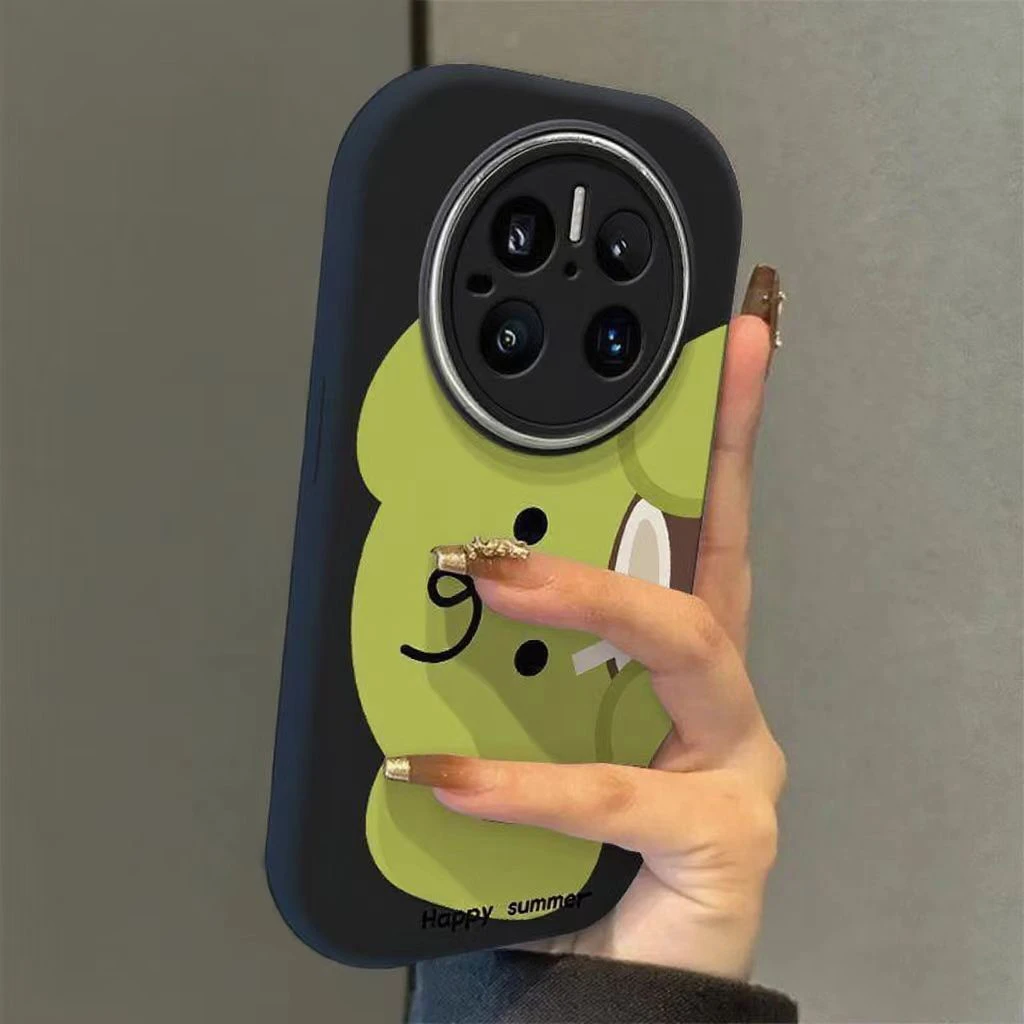 精孔胖子椰子大象适用苹果16手机壳iphone15华为oppo小米vivo女43