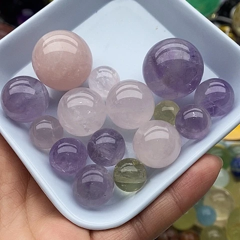 水晶珠宝半成品未镶嵌r***糊2号