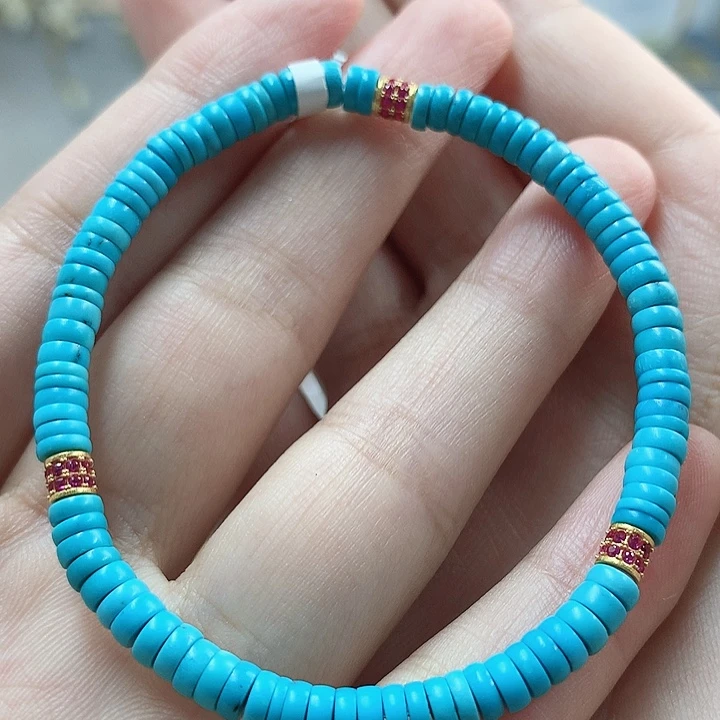 18K金镶嵌绿松石珠宝奇石