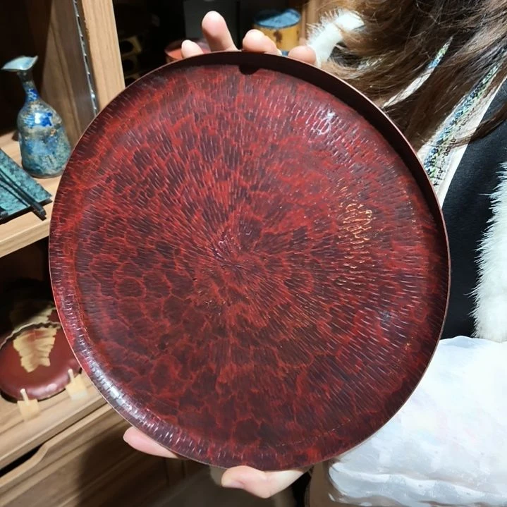 水晶玻璃春喜铜铜圆盘222