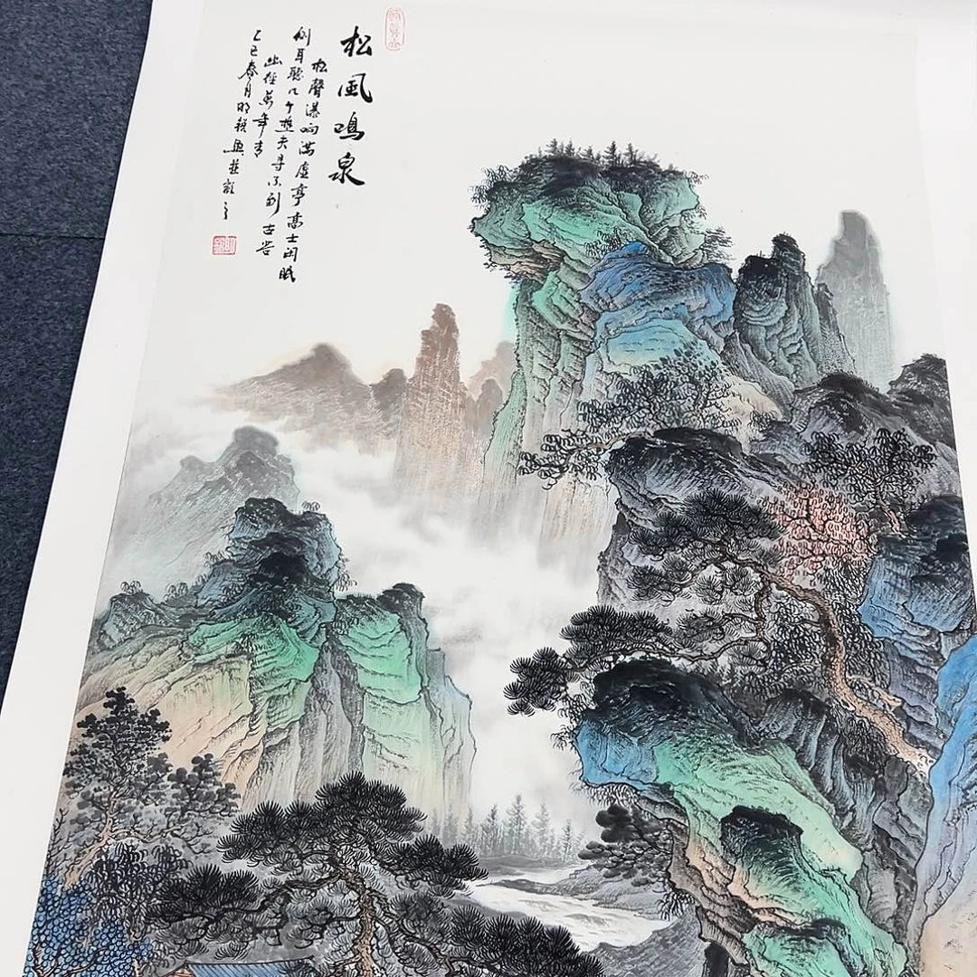 国画纯手绘作品欣赏