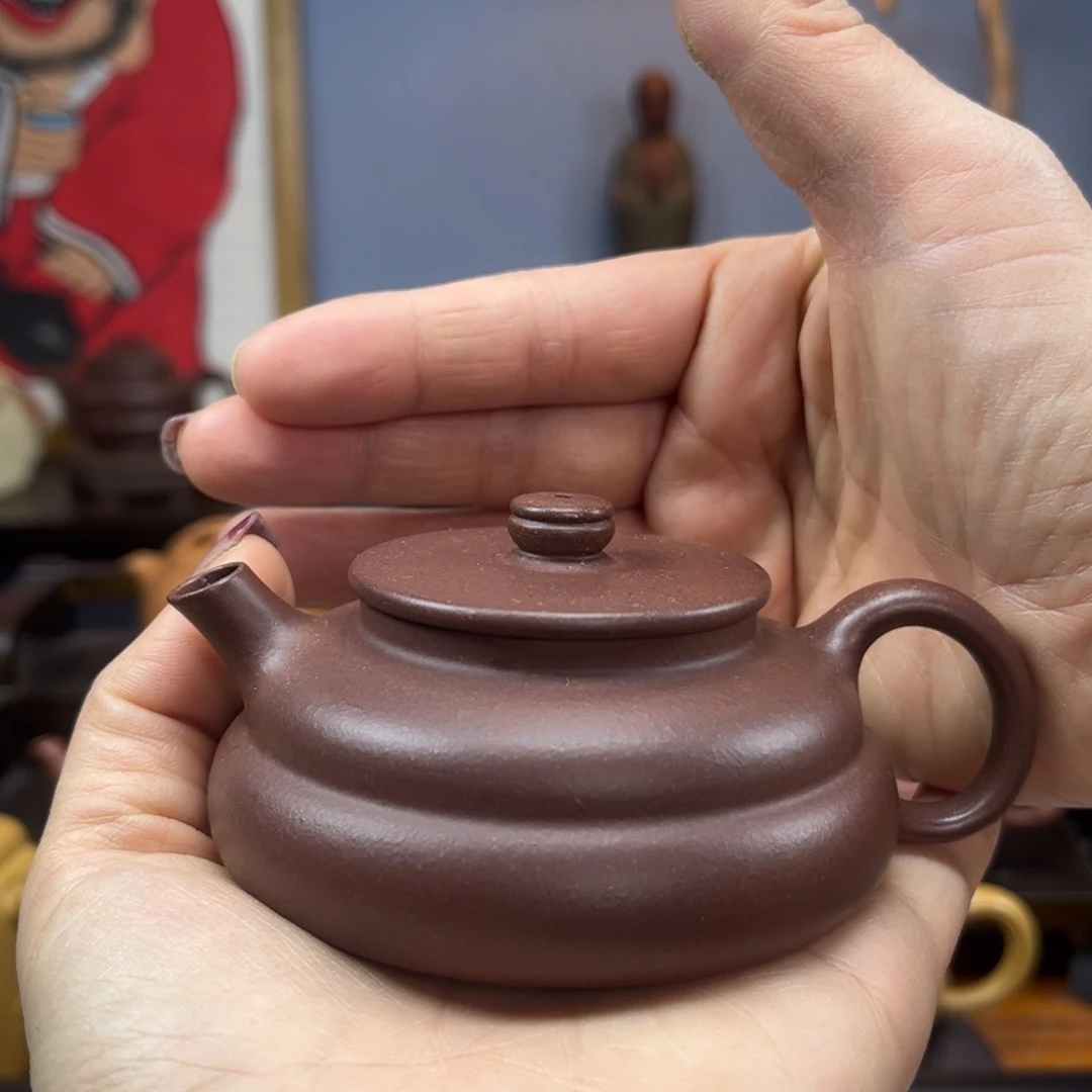 紫砂茶具半手工制作