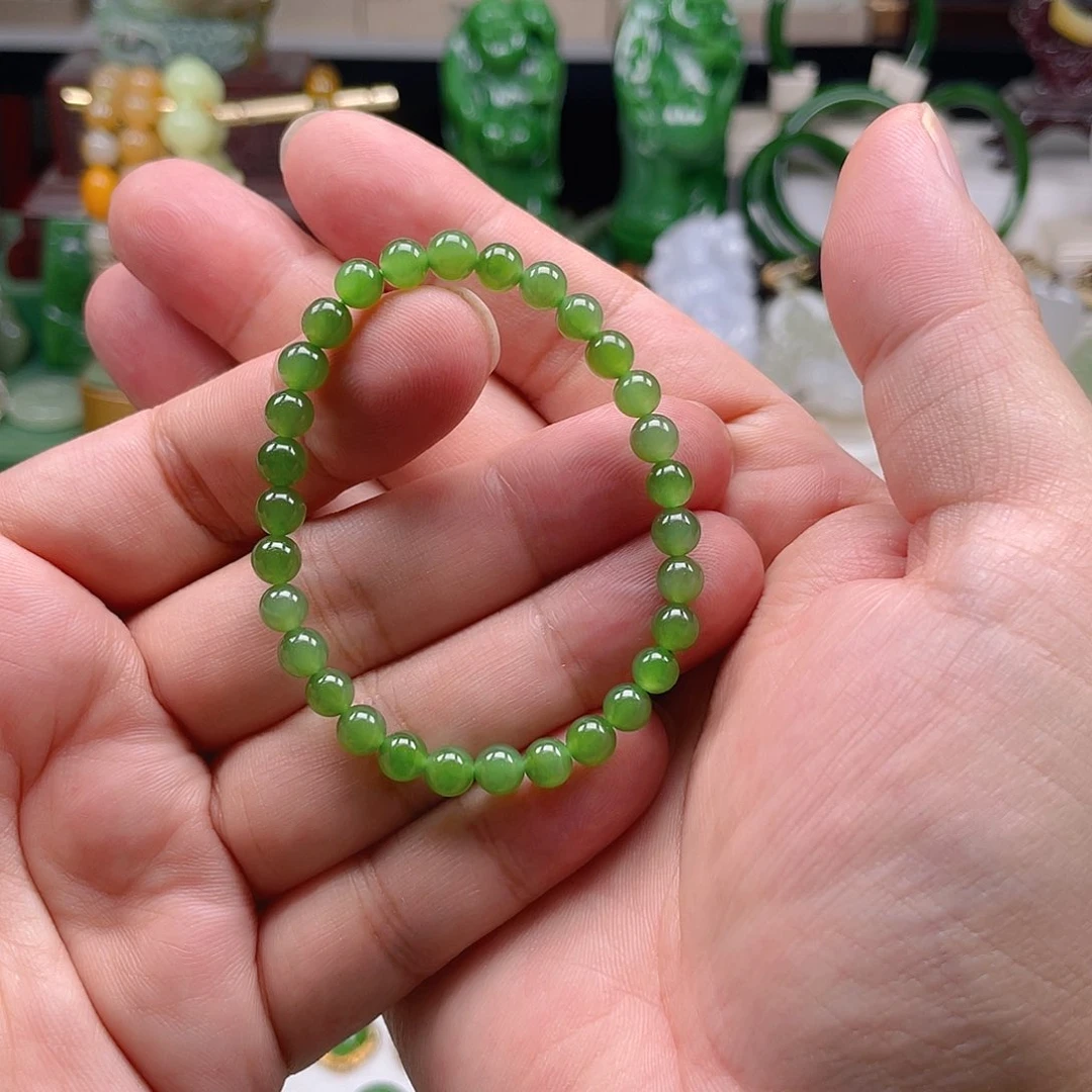 未镶嵌手链和田玉（碧玉）