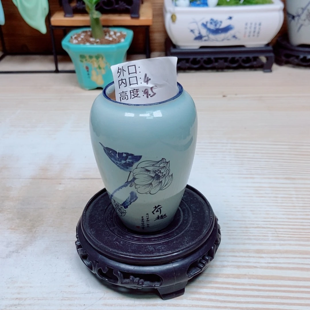 瓷片陶瓷花盆陶瓷艺术