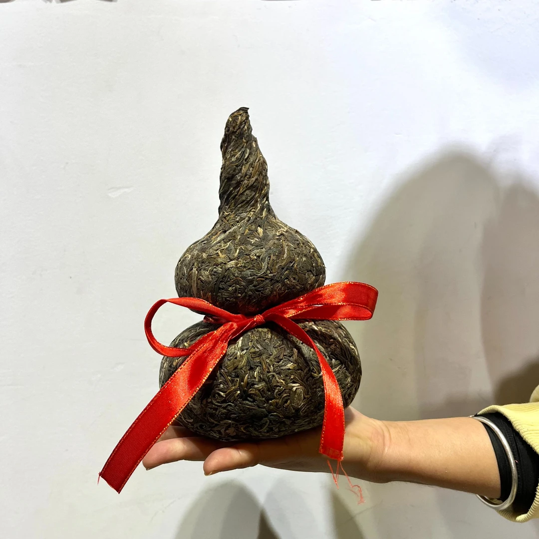 [福禄]1公斤生茶葫芦  普洱生茶 普洱茶摆件