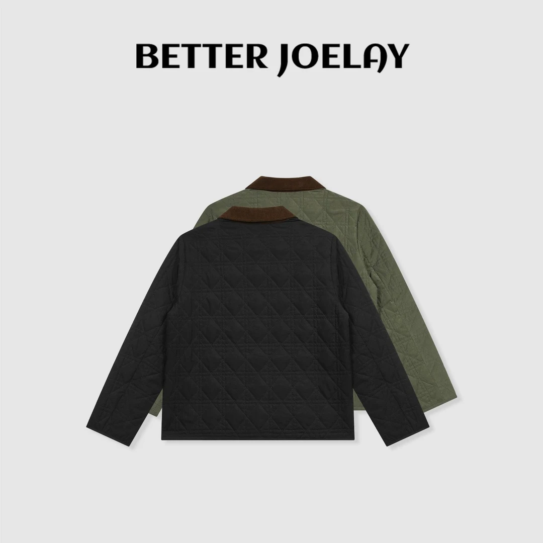 BETTER JOELY -【棕领缰绳】时尚外套宽松短款休闲百搭通勤风Z0879