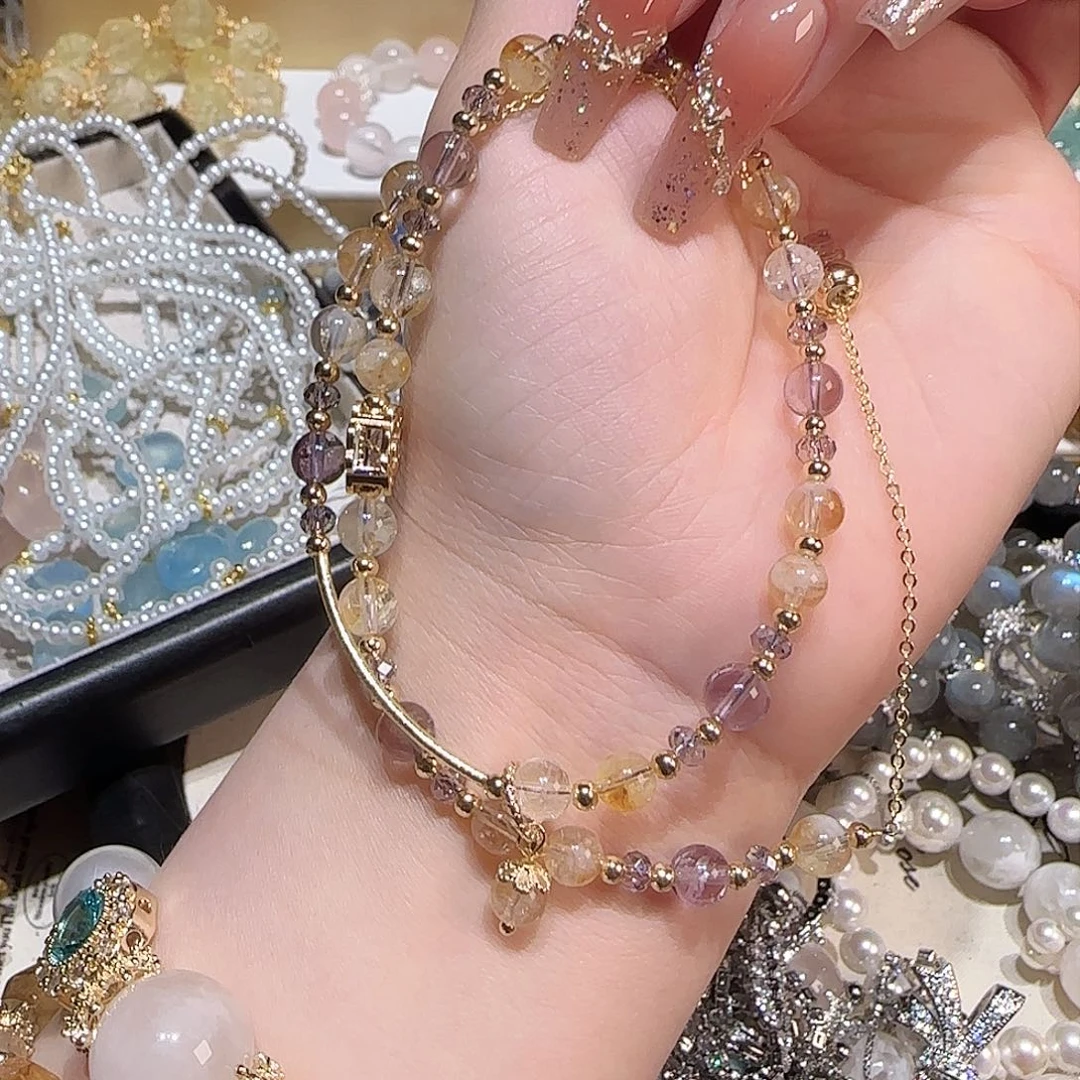 水晶手链未镶嵌八