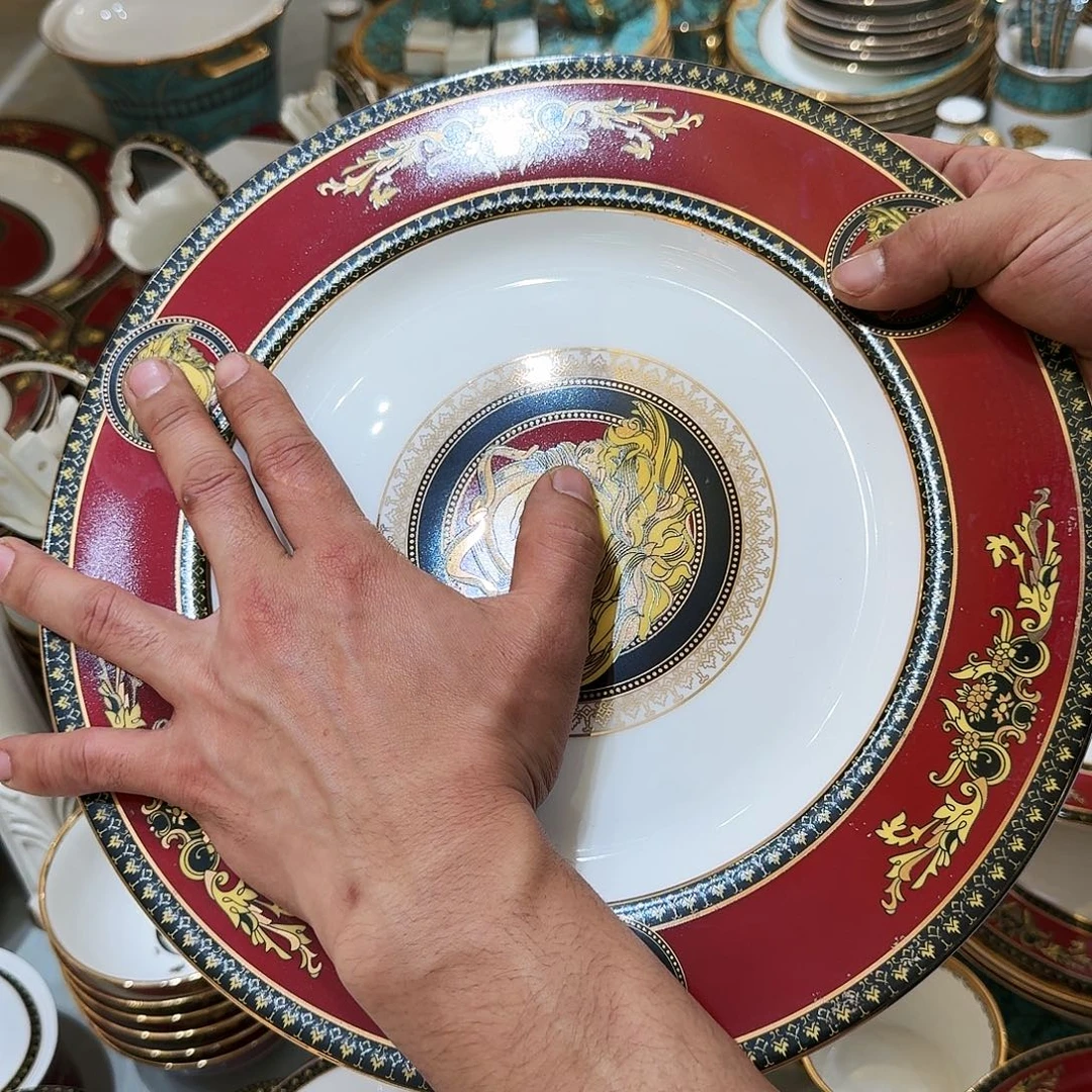 搪瓷骨瓷餐具高温陶瓷工厂直销