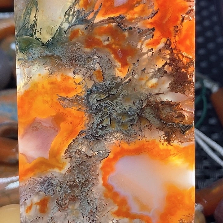 蓝***花未镶嵌颈饰玛瑙/玉髓