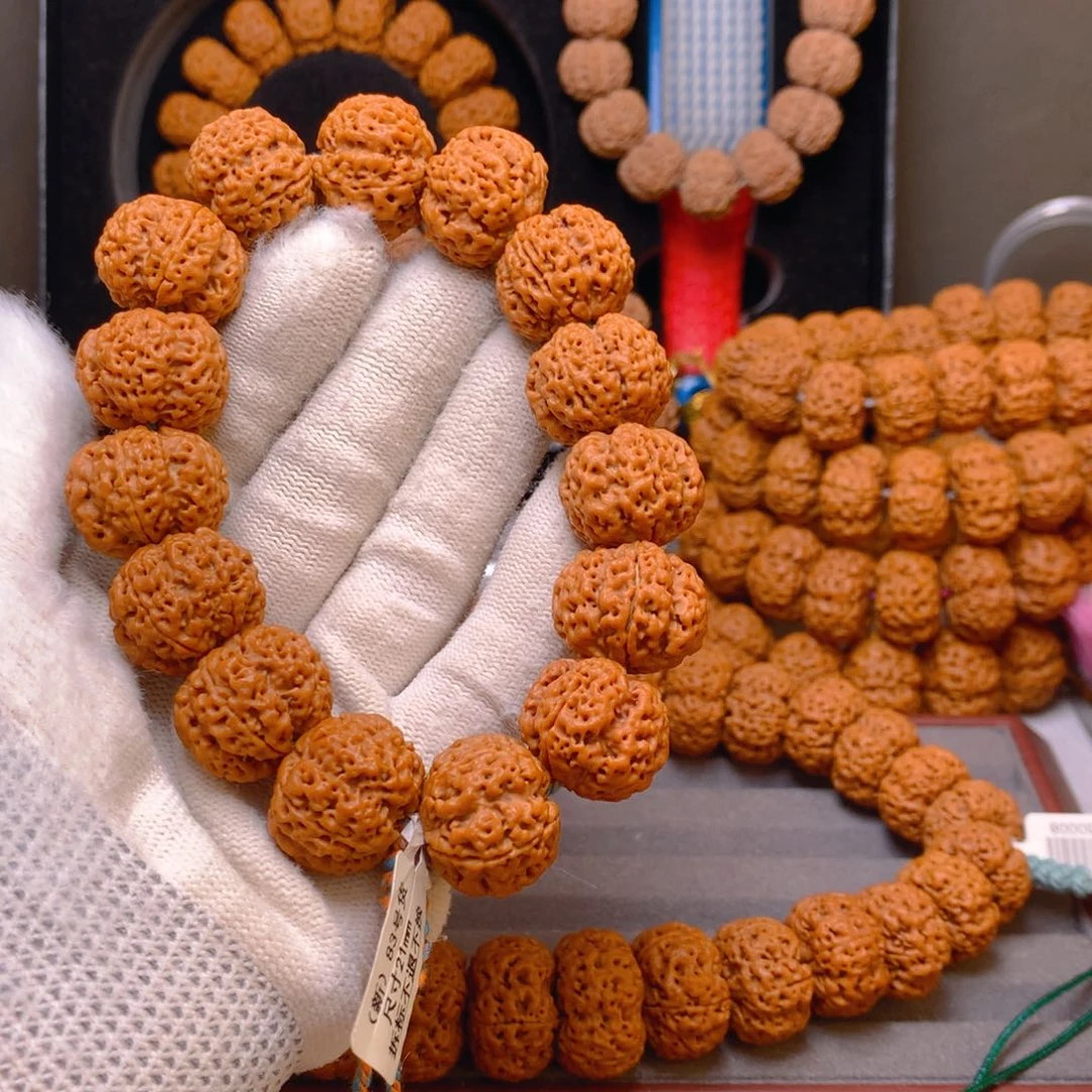 金刚菩提手串金刚菩提赤玉梅花