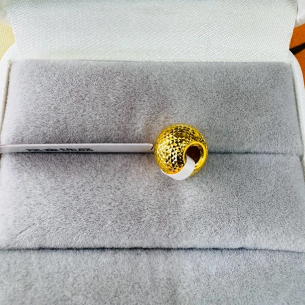 【莹莹专享】足金999饰品 小金球 0.79 GP