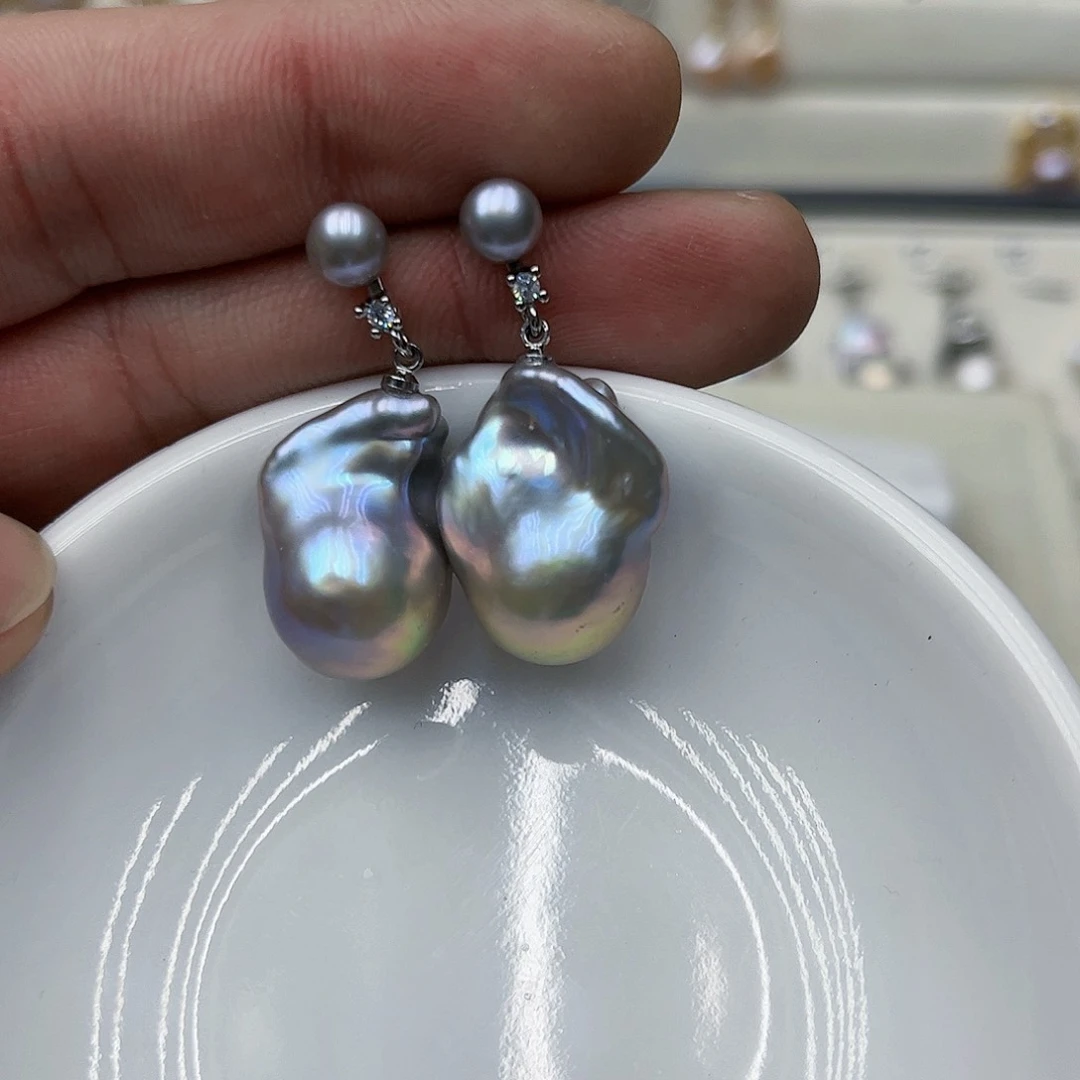 淡水珍珠吊坠(不含链)未镶嵌04