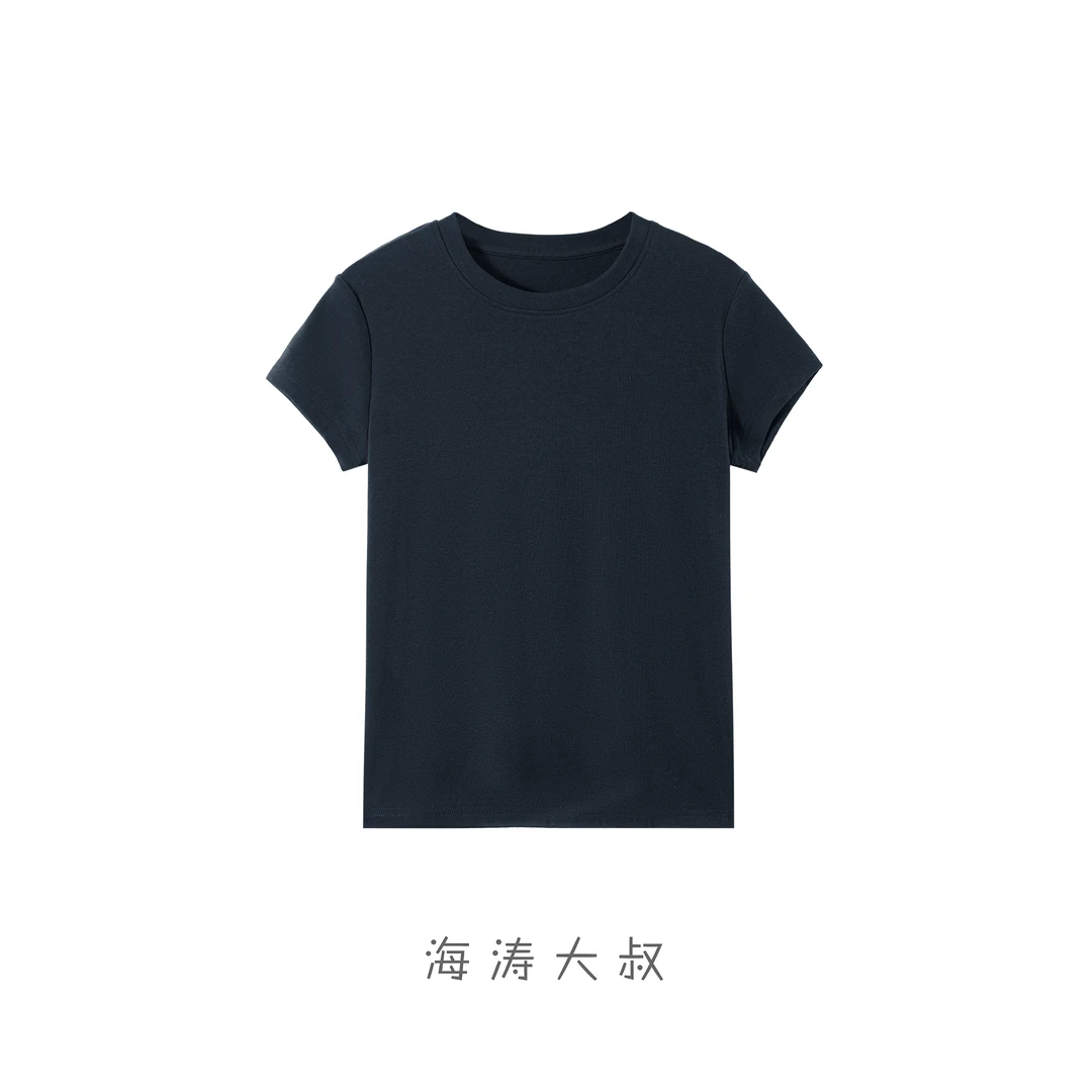 【618大促】天丝棉美式复古小飞袖圆领短袖 GSA260