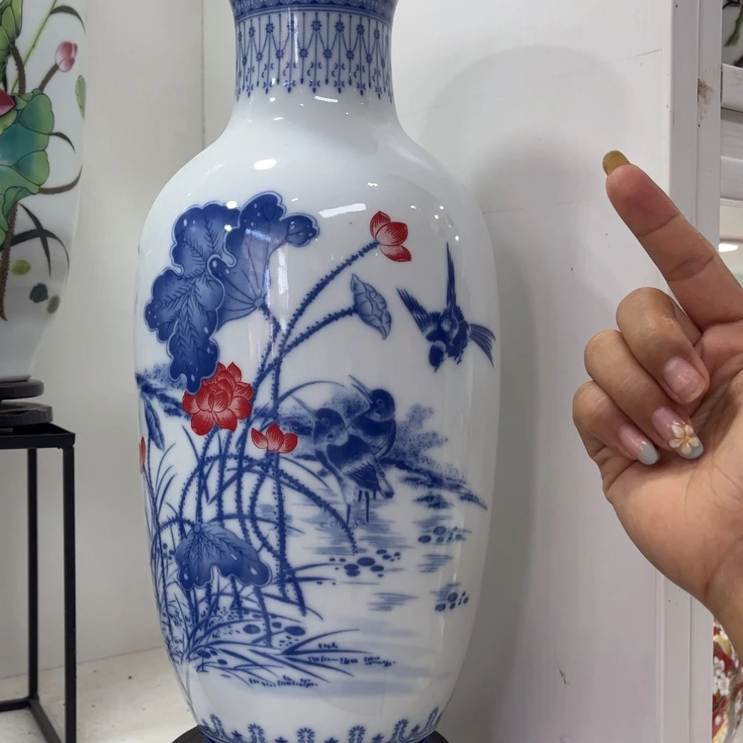 景德镇陶瓷花瓶摆件