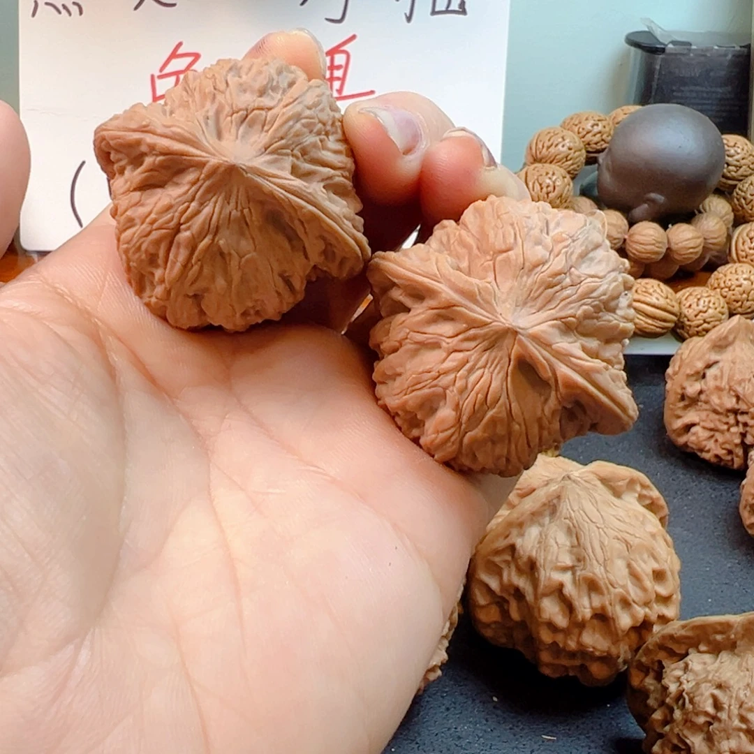 把件文玩核桃磨盘文玩手把件