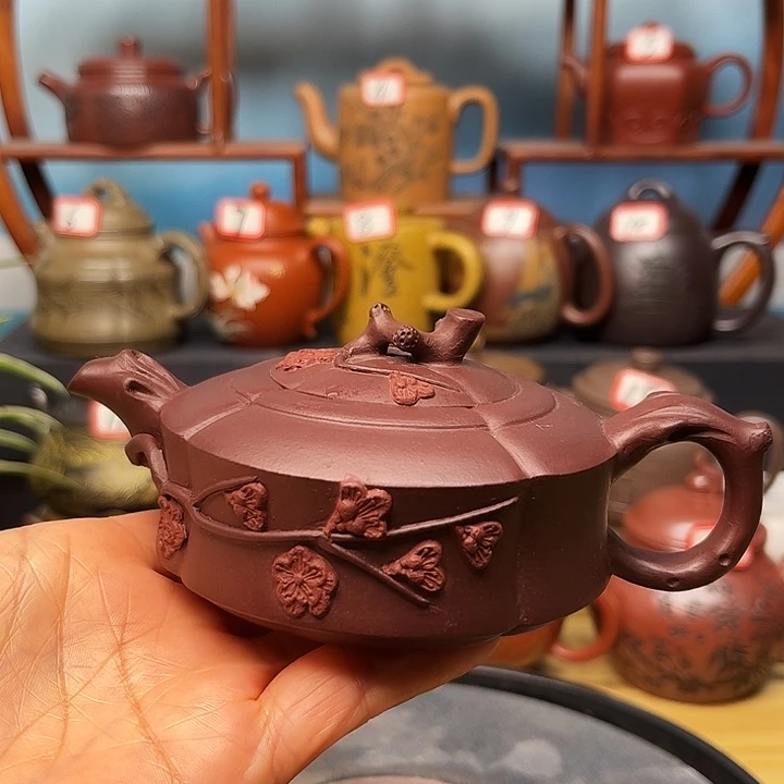 紫砂茶壶礼盒包装包邮送礼物180cc