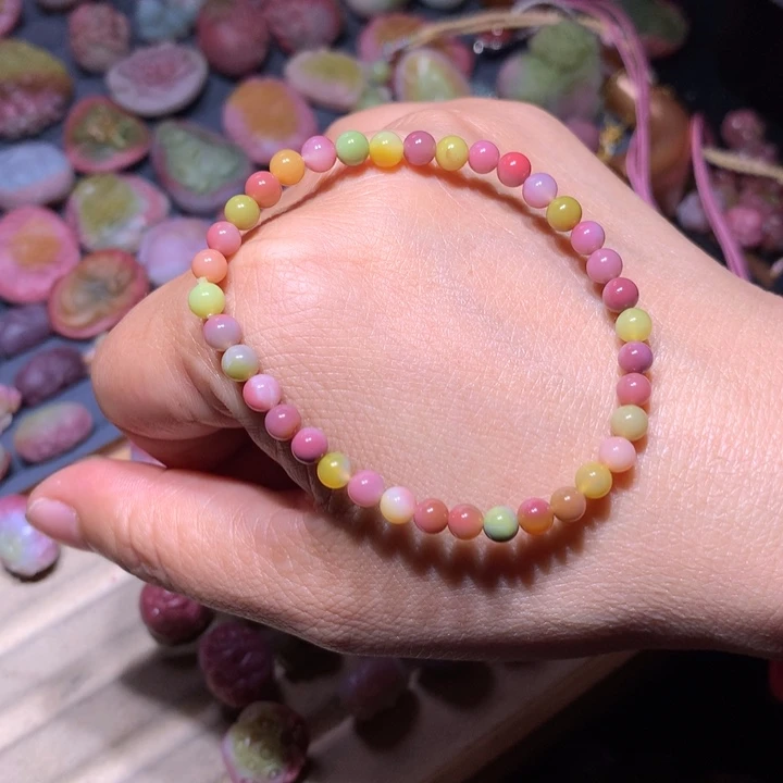 玛瑙/玉髓未镶嵌手链盐源玛瑙