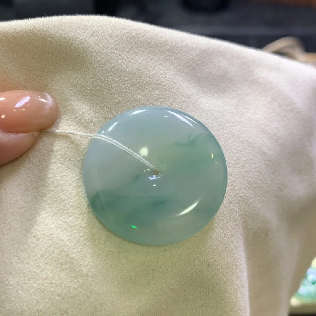 颈饰未镶嵌翡翠天然缅甸翡翠29.1.5.8