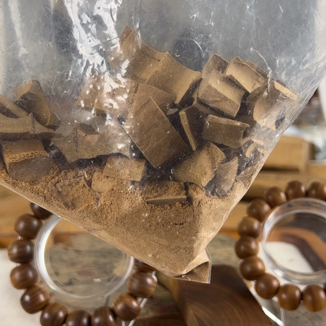 檀香木其他王系列五号料西莫家官仓碎料10g奶凉甜