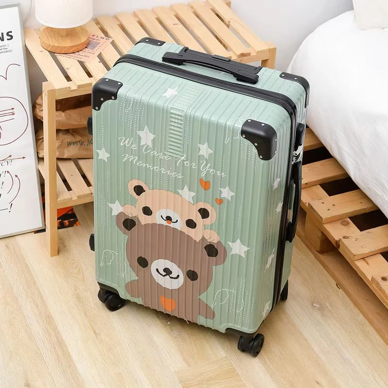 新款行李箱女日系涂鸦小型20寸旅行箱男24寸箱子拉杆箱密码皮箱26