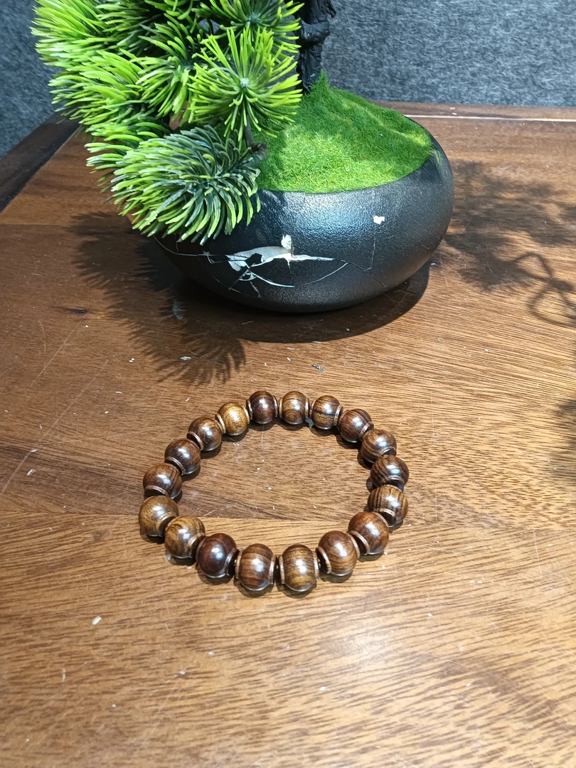 黄色花梨木小手串