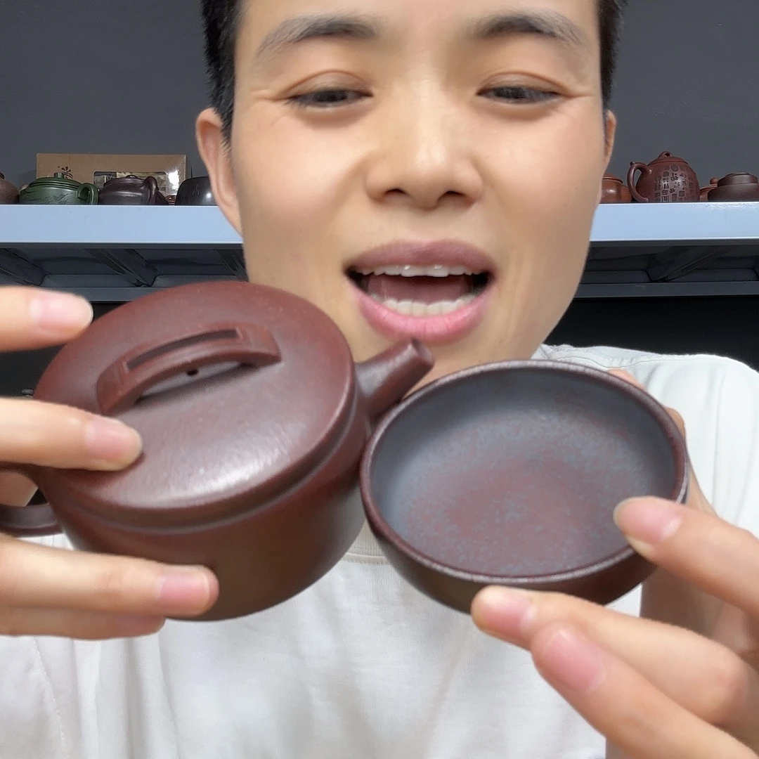 茶壶底槽青民间手艺人全手工制作