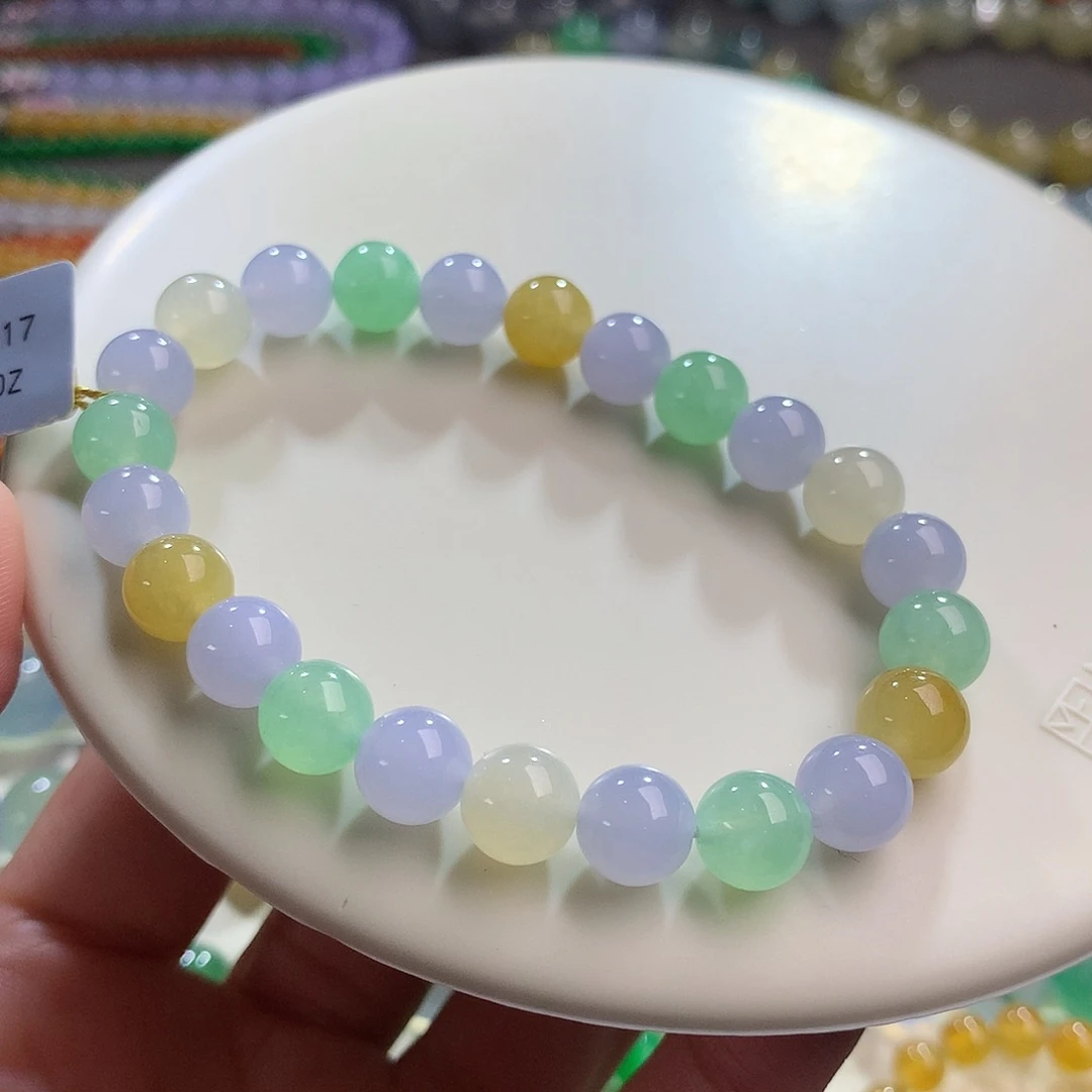 翡翠未镶嵌手链卡8