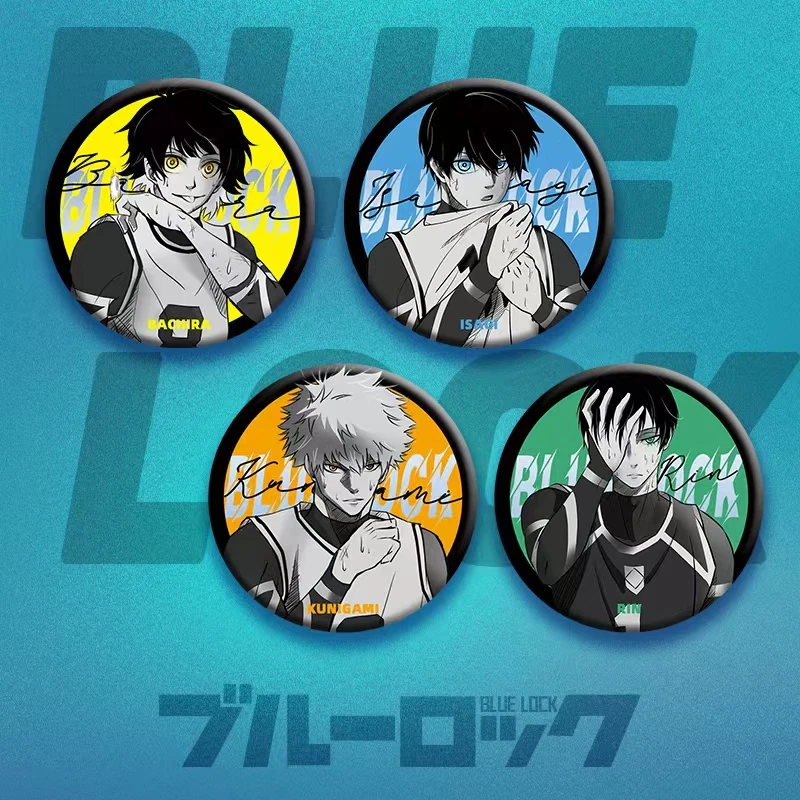 蜜蜂【拆袋】漫玩社 画师原创 蓝锁系列 58mm马口铁圆吧唧（代拆）