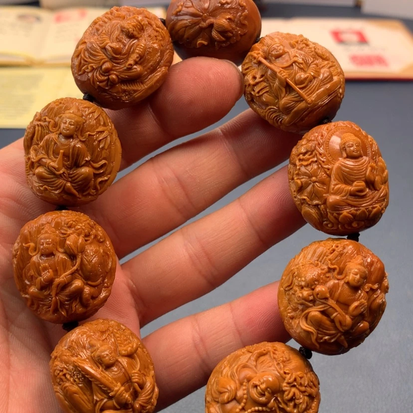 【闪购商品】橄榄核手串/手链万佛朝宗